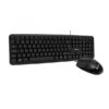 Kit Teclado y Mouse Teros TE-4062N USB Español Negro