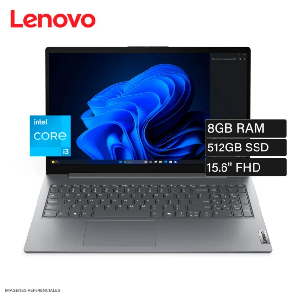Laptop Lenovo V15 G5 IRL 15.6" Core i3 8GB RAM 512GB