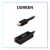 Adaptador UGREEN Mini DisplayPort a HDMI 4K Negro 25cm