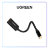Adaptador UGREEN Mini DisplayPort a HDMI 4K Negro 25cm