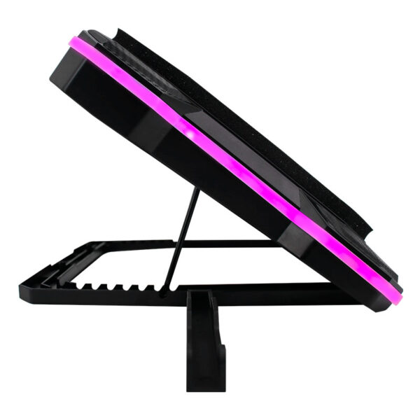 Cooler para Notebook Teros TE-7133N RGB 14" a 19" Negro