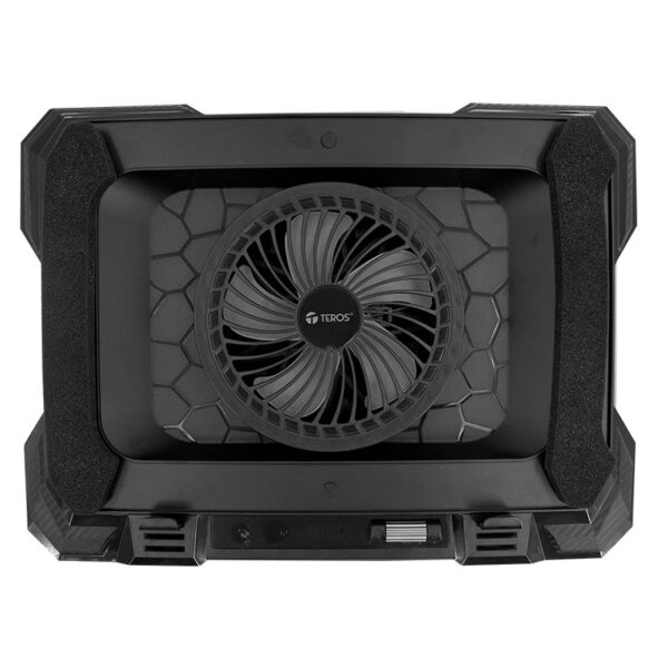Cooler para Notebook Teros TE-7133N RGB 14" a 19" Negro