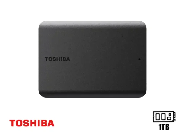 Disco Duro Externo Toshiba Canvio Basics 1TB USB 3.0 Negro